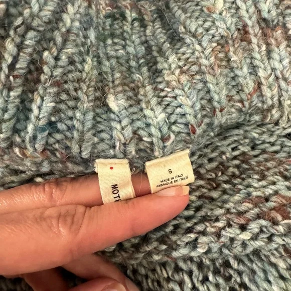 Anthropologie Moth Funnel Neck Sweater Size S - Picture 3 of 7